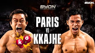 PARIS FERNANDES  VS KKAJHE || Salam dari Binjai 2x Tumbang dibante KKAJHE || Fight Reaction