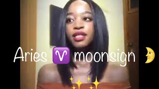 Aries moon sign