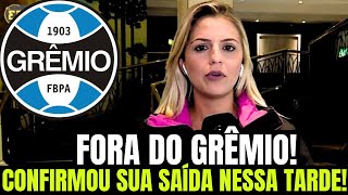 BOMBA NESSA QUINTA! ESSA CHOCOU A TORCIDA! ACABOU DE CONFIRMAR! NOTÍCIAS DO GRÊMIO