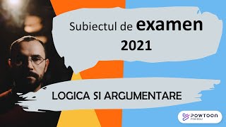 Bac Logica 2021 - Rezolvarea subiectului de examen