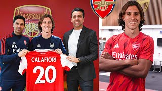 Riccardo Calafiori Meet Arteta & Signs To Arsenal ✅Calafiori Become Arsenal Player 🔥Arsenal News