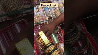 Peacock bridal set #viralshorts #ytshorts #bangles #viralvideo #trending