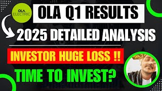 Ola Electric Mobility Q1 Result 2025 | Ola Electric Share Latest News | Sayantan Mukherjee