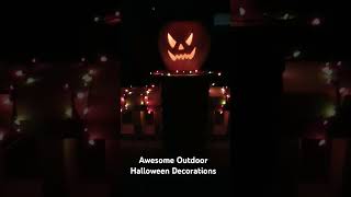 Awesome Outdoor Halloween Decorations