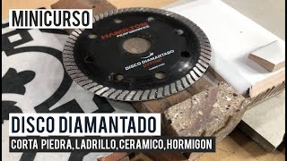 Como cortar cerámica, piedra, ladrillo y más | Minicurso | CUSTOMS