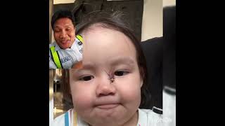 Ang Cute Ni Baby Akala Nya Totoo👈