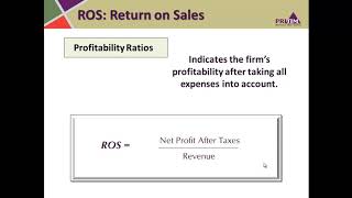 Mini MBA Financial Ratios Video