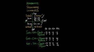 MATHEMATICS || Trigonometry | Lecture 2a | #maths