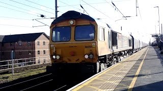 Trains at Northallerton 16/02/18