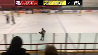 U14AA Flamborough Sabres VS Peterborough Petes Barrie Tournament Game 4