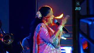 Asha Bhosle  Live concert in Haldia Mela 2018 Closing Ceremony