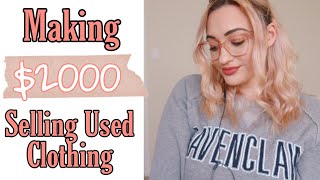 Making $2000 Reselling on Poshmark, Ebay, and Mercari! | February 2021 | Part-Time Reseller