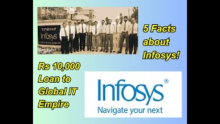 Top 5 Lesser-Known Facts About Infosys|10,000Rs Loan to Global Success| #infosys #facts