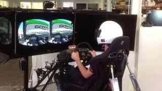 Oculus Rift Testing on a Motion Pro II Racing Simulator