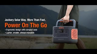 Lightning-Fast Solar Charging with Jackery Solar Generator 1000 Pro!