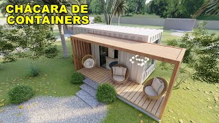 Casa container | APENAS UM CONTAINER DE 6m |