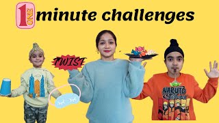 One Minute Challenges: Family Edition