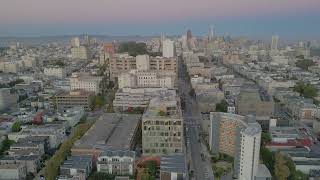 San Francisco - Pacific Heights, Golden Gate Park - 4K HDR drone video