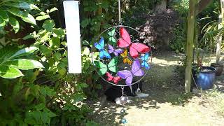 Circle of Butterflies Wind Chime