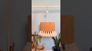 how to make a macrame night lemp #macramemakers #lamp#diylamp #nightlamp #dream #song#viral #easy