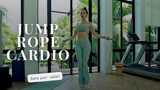 Jump Rope Cardio / en hızlı bacak ve karın şekillendirme antrenmanı!