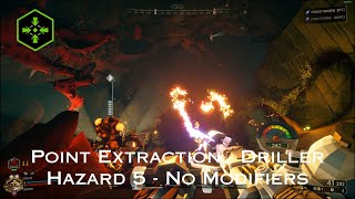 Deep Rock Galactic - Hazard 5 Point Extraction as Driller (No Modifiers)