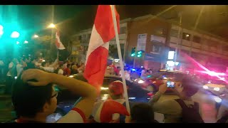 ASÍ REACCIONÓ  PERU A SU CLASIFICACIÓN RUSIA 2018