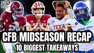 College Football Midseason Recap: 10 Biggest Takeaways | The Groff Show