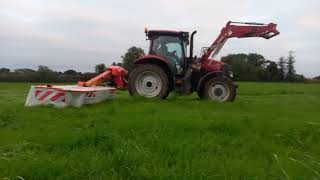 mowing 3rd cut silage