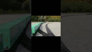 Super Long Toy Train Carrying SO Many Containers On Flat Wagons HO Scale Model Train