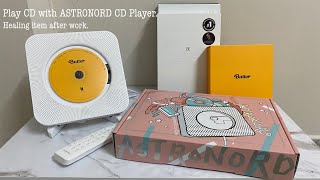 Play CD with ASTRONORD CD Player. Healing item after work.