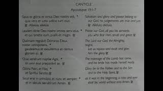 Westminster Cathedral Choir: Canticle from Benediction