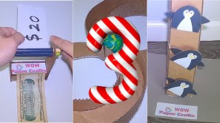 3 Amazing Cardboard Compilation｜Cardboard games for kids | Wow Paper Crafts