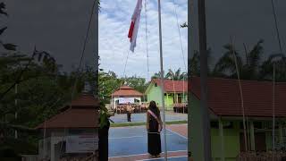 Tanah airku #shorts #sekolah #merahputih #benderamerahputih