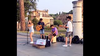 A Beautiful Street Performance in Rome By ComfortZone | 4K | The Haven