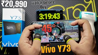 Vivo Y73 Pubg Battery Drain Test 100%-0%, Heating, Max Graphics 🥵 MediaTek Helio G95