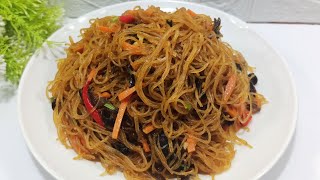 RESEP BIHUN GORENG JAMUR KUPING YANG MUDAH & LEBIH ENAK