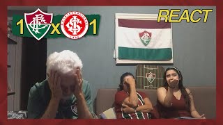 FAMÍLIA TRICOLOR REAGE A 1 FLUMINENSE X 1 INTERNACIONAL - CAMPEONATO BRASILEIRO 2024