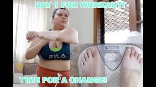 DAILY DAY OFF VLOG.12 | PROJECT FITNESS DAY 1