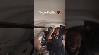 Davido:Davido & His Crew Having Morning Devotion In His Private Jet #davido #shorts #shortsvideo