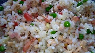 ENSALADA DE ARROZ. Receta sencilla y muy saludable.