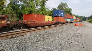 CSX Q160(??) rolling down the National docks branch