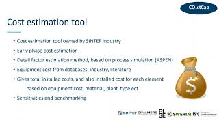 "The CO2st Cap project and Overall Results"