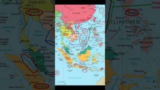 MAP #upsc #shorts  SOUTH CHINA SEA #facts 👌