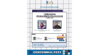 WEBINAR FINANCIAL PLANNING | CENTENNIAL FEST 2021