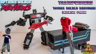 Optimus Wilbur Reviews: Tyohax/Reprolabels Transformers Earthrise Nemesis Prime