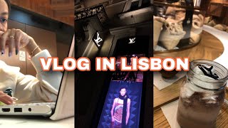 Lisboa vlog | skin care, cafeteria, organização, comida, edição de vídeo