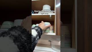 How to put dishes up the right way. #viralvideos #funny #bloopers #thestupids #funniestvideo #artguy