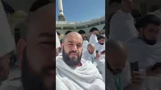 آذان داخل حرم شریف