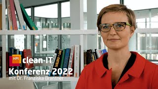 Dr. Franziska Brantner über clean-IT und wie sie erreicht werden kann | clean-IT Konferenz 2022